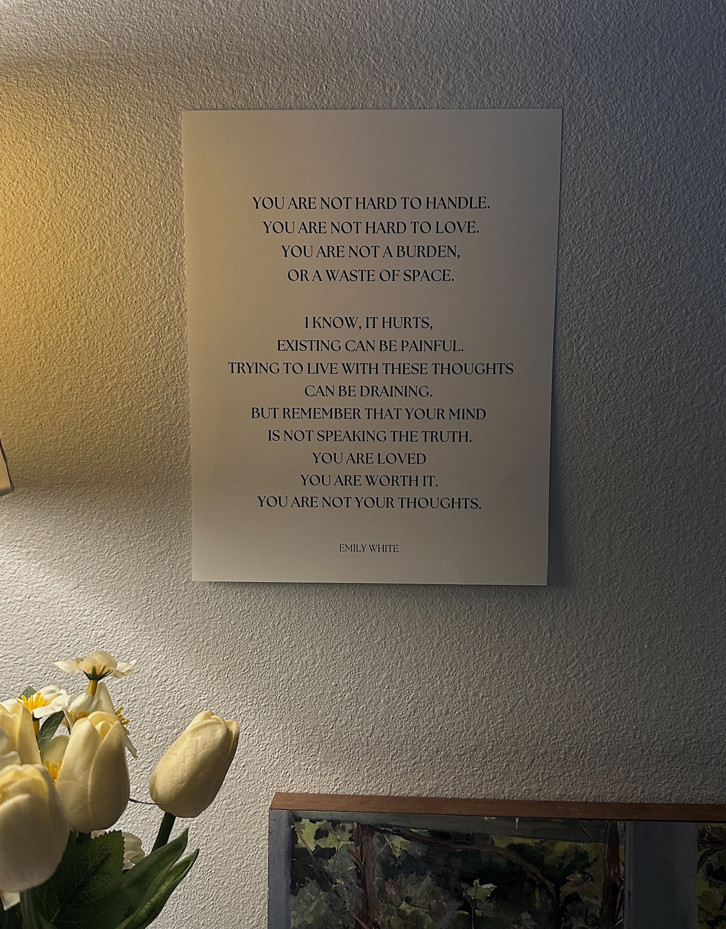 You Deserve More Print