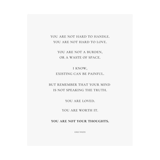 Thoughts Print